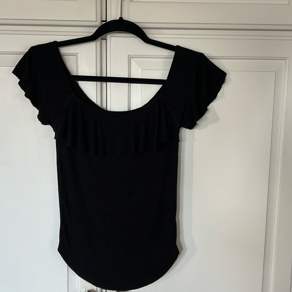 Free People Black Top